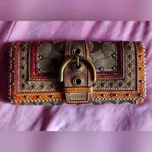 Coach billfold wallet